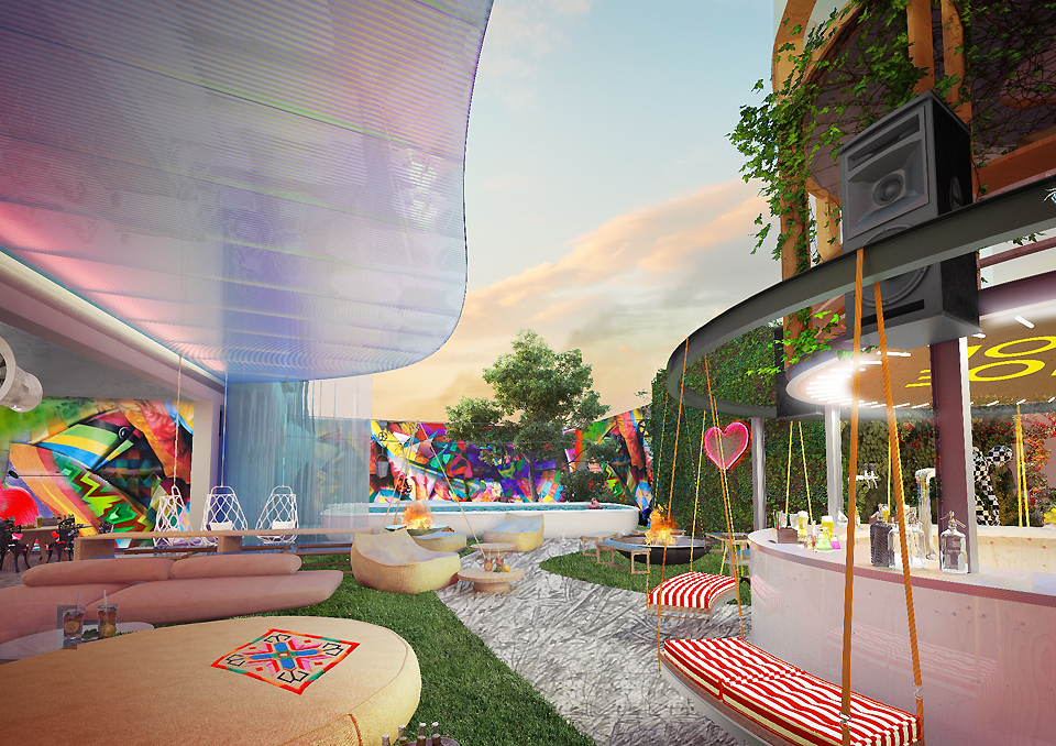 Accor Jo & joe garden-day