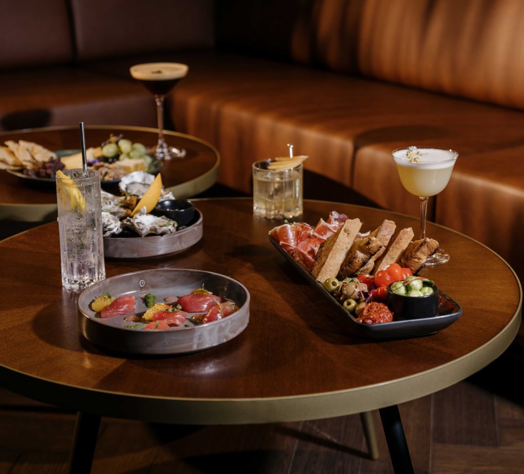 Food and beverages at Bar Albert in Auckland