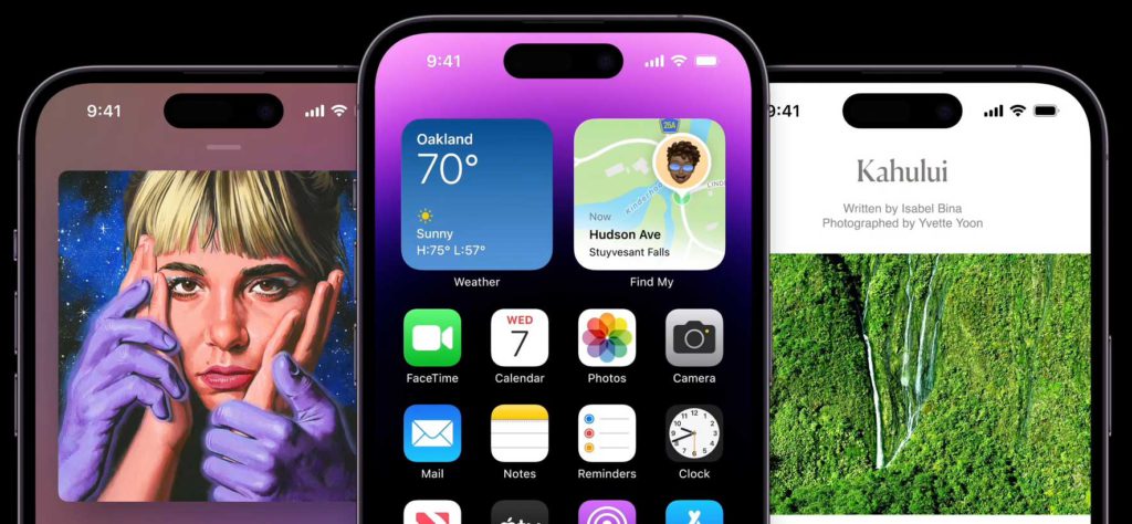 iPhone 14 pro Dynamic Island