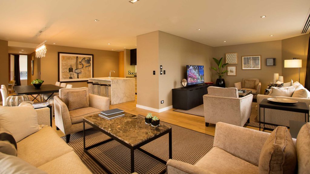 The Governor Suite at Stamford Plaza, Auckland.