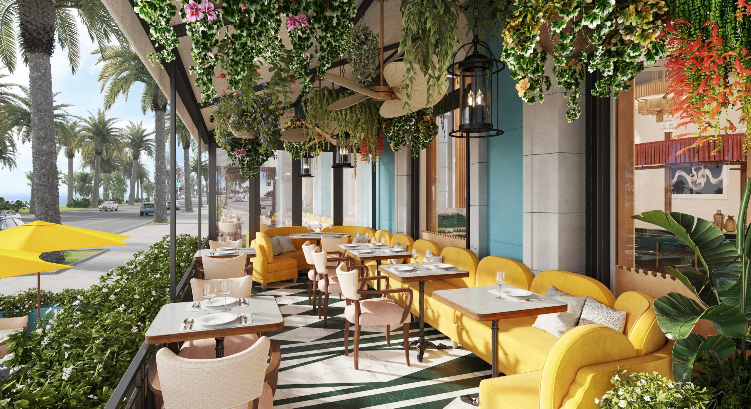 Sunset Room at The Georgian Santa Monica