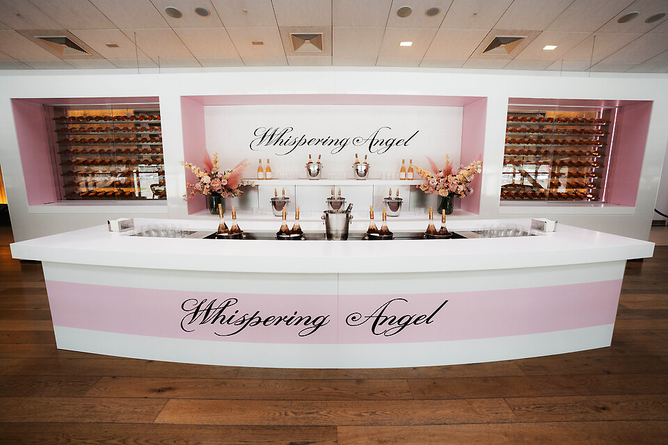 New British Airways Whispering Angel lounge