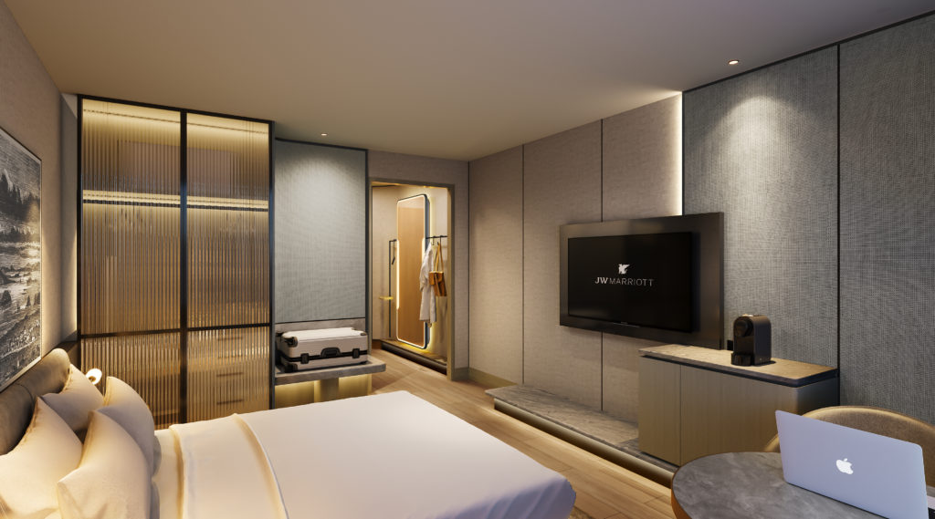 King Room at JW Marriott, Auckland