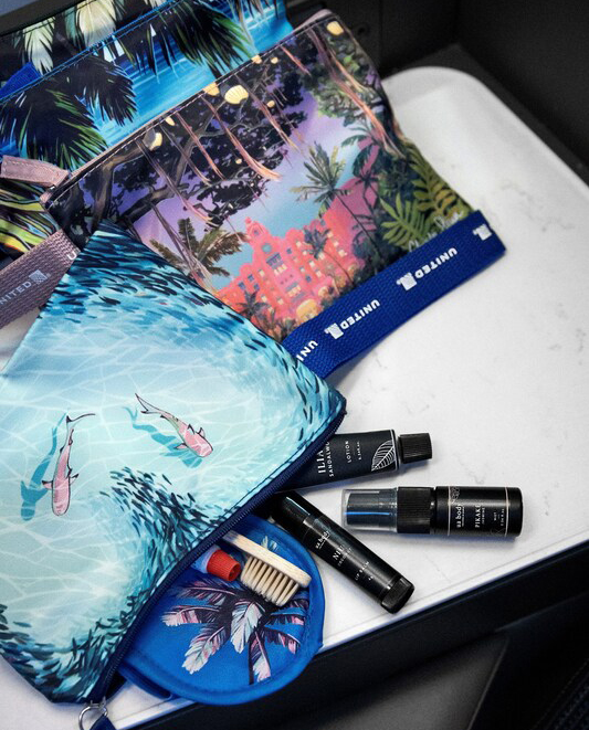 United Hawaii Amenity Kit.