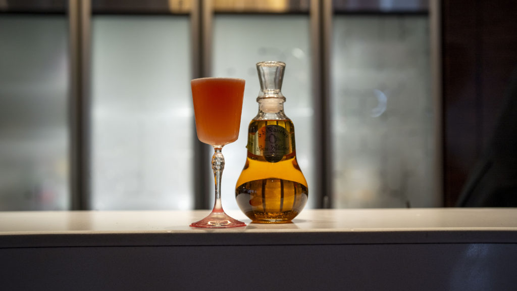 Passion Pear cocktail at Cuvee, Sofitel Brisbane Central.