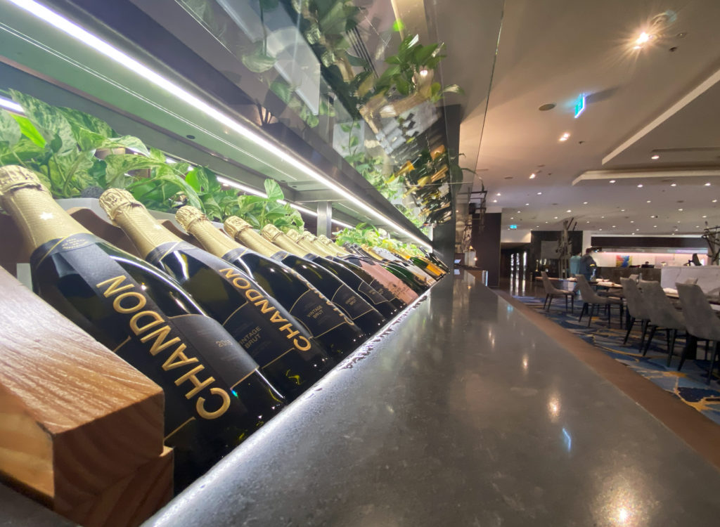Champagne at Suzette, Sofitel Brisbane Central.