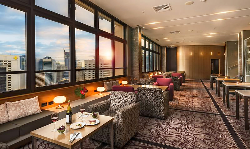 Club-Millesime at the top floor of Sofitel Brisbane Central