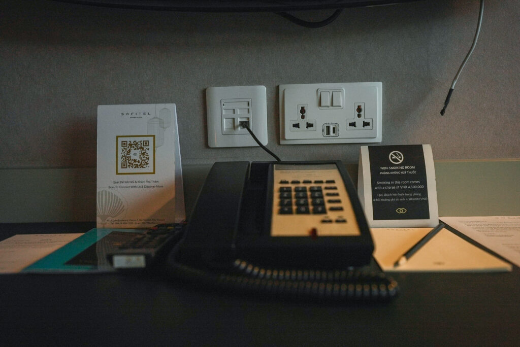 Multiple charging points including USB and USB-c points