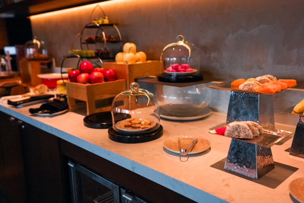 Refreshments served at The Lounge