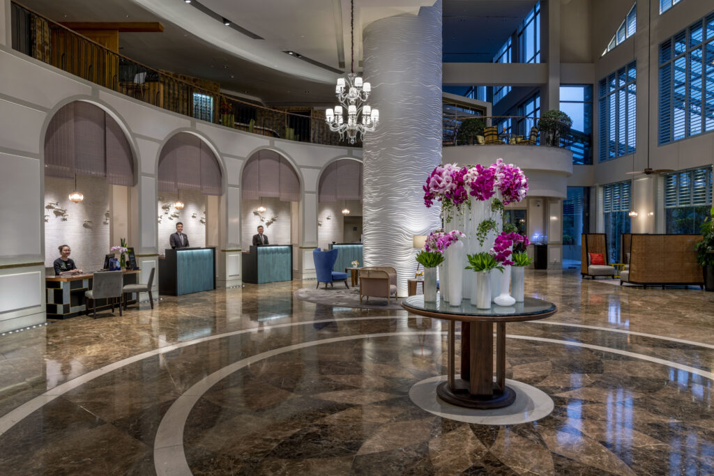 Grand Lobby at Sofitel Saigon Plaza