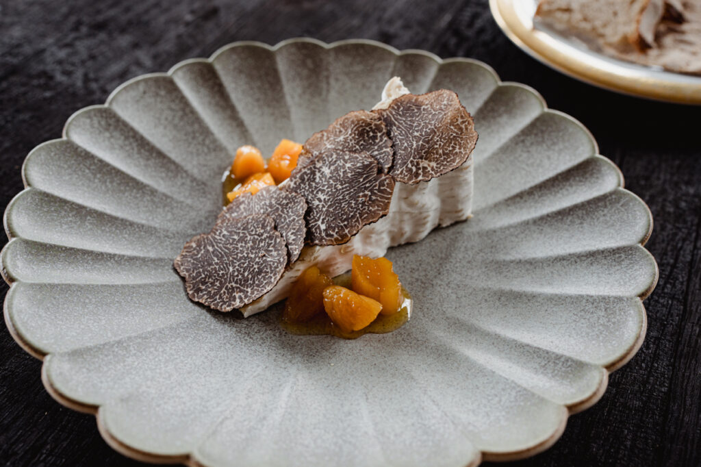 Truffled Baron Bigod, Sauternes Apricots - Bar Lunch