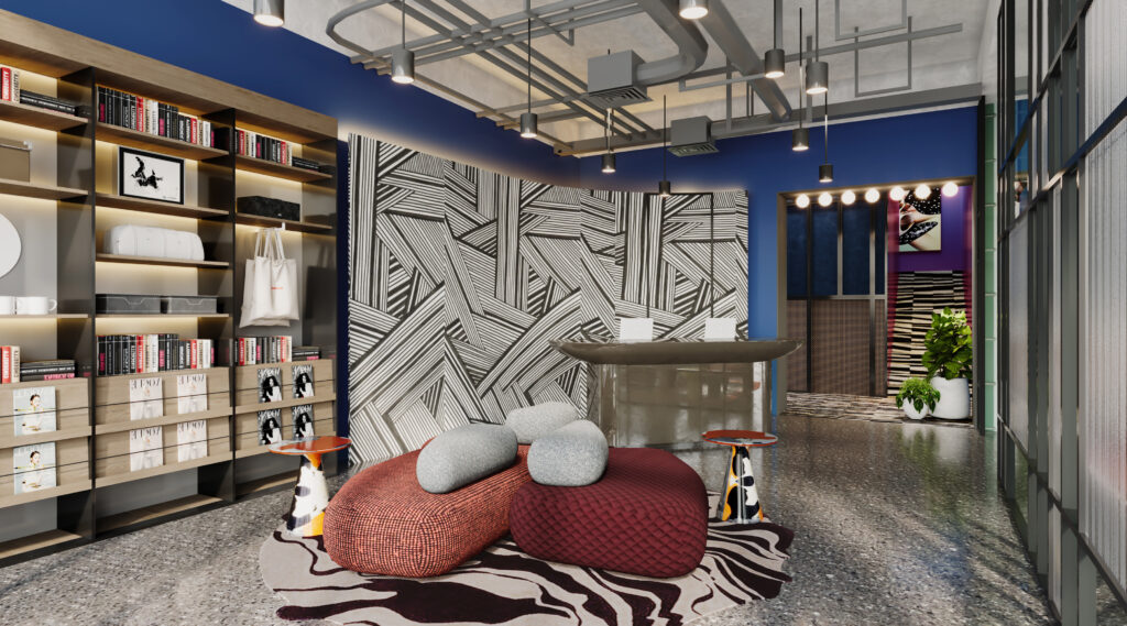 Tribe Auckland lounge